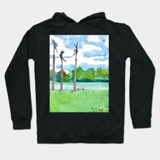 Fairies on Kelly Drive in Philadelphia Hoodie